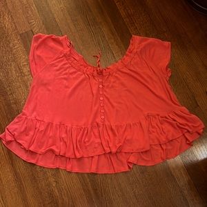 Euc free people peasant blouse